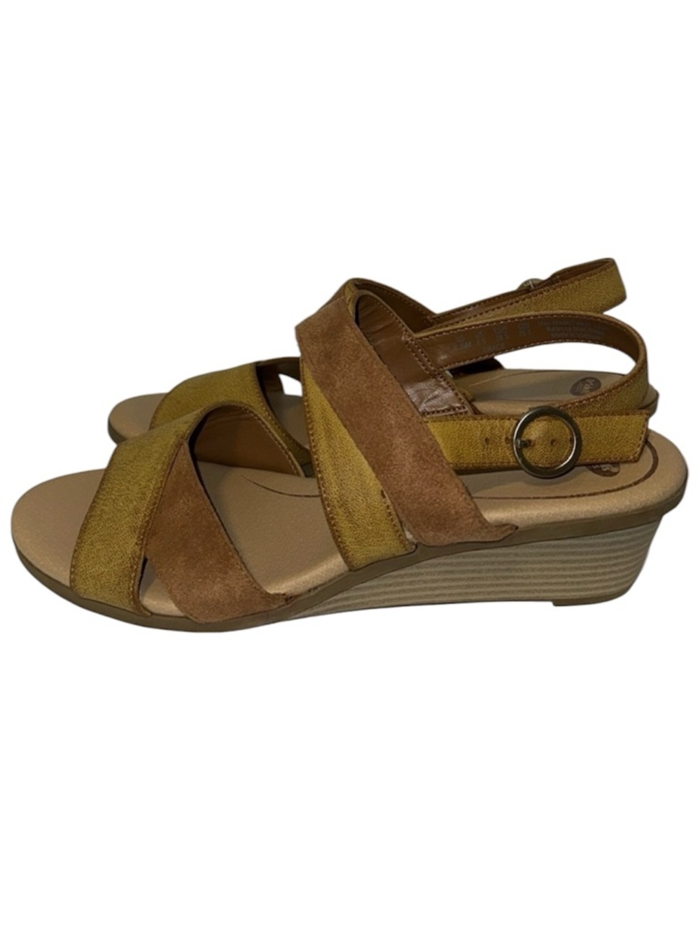 DR. SCHOLL'S Grace Wedge Slingback Sandals Women’s 8.5 Vegan Leather